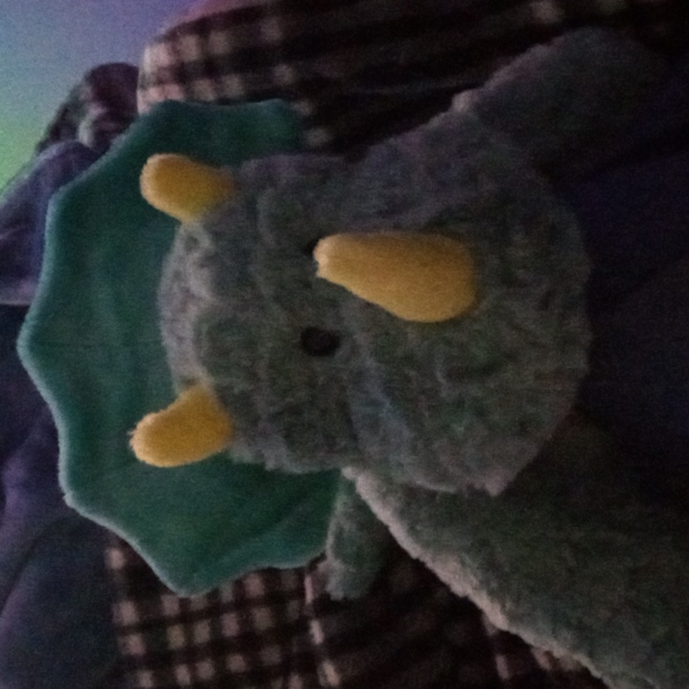 Weighted dinosaur plush animal